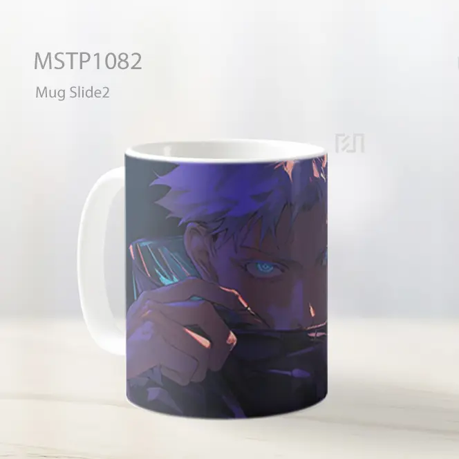 Gojo Keren Jujutsu Kaisen Anime Mug MSTP1082 - All-side / Desain