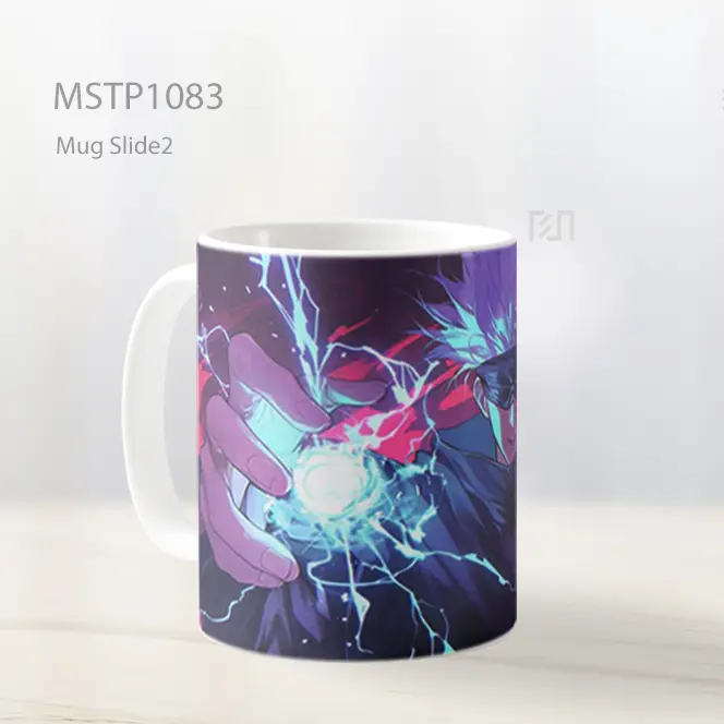 Gojo Satoru Aura Jujutsu Kaisen Mug MSTP1083 - All-side / Desain