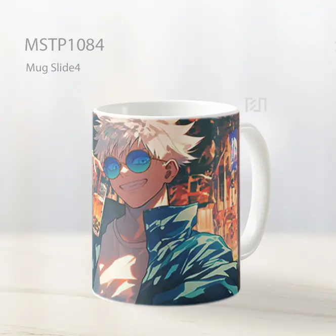 Gojo Satoru Boba Suasana Kota Mug MSTP1084