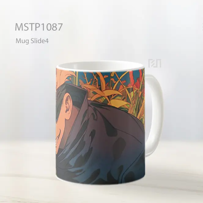 Gojo Satoru Dengan Senyum Sinis Mug MSTP1087