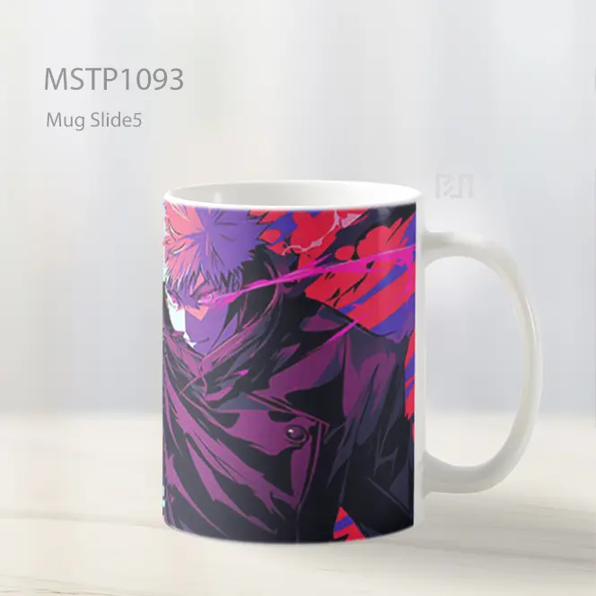 Gojo Satoru Pose Percaya Diri Mug MSTP1093 - All-side / Desain