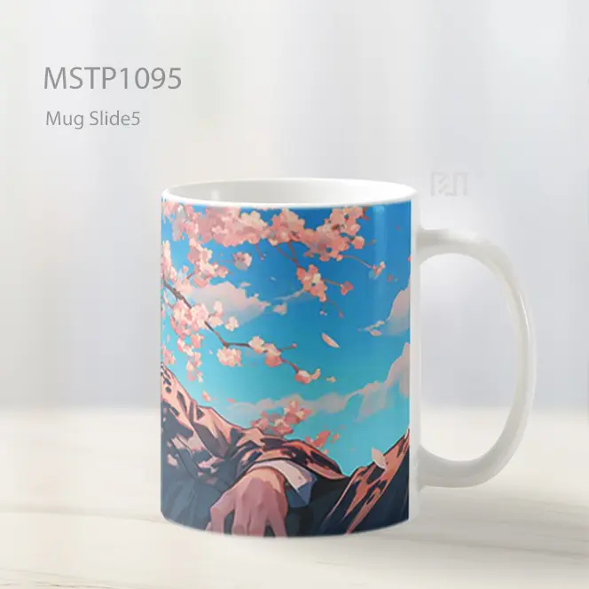 Gojo Satoru Sakura Anime Mug MSTP1095 - All-side / Desain