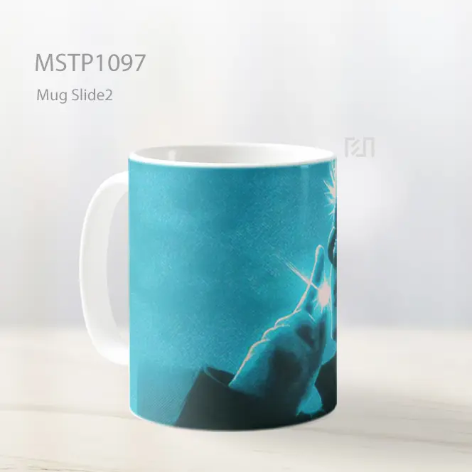 Gojo Satoru Sihir Mug MSTP1097 - All-side / Desain