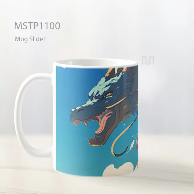 Goku And Shenron Dragon Ball Mug MSTP1100 - All-side / Desain