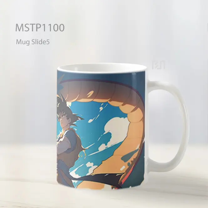 Goku And Shenron Dragon Ball Mug MSTP1100 - All-side / Desain