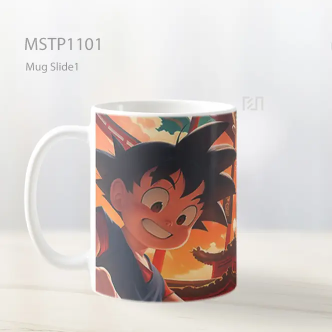 Goku And Shenron Pertemuan Epik Mug MSTP1101 - All-side / Desain