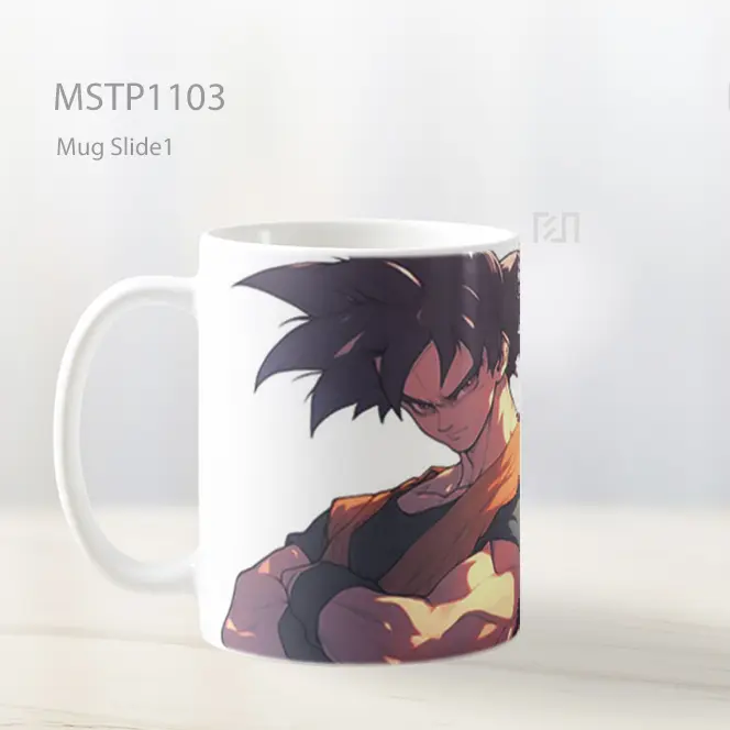 Goku And Vegeta Dragon Ball Mug MSTP1103 - All-side / Desain