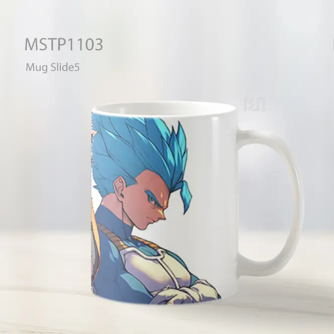 Goku And Vegeta Dragon Ball Mug MSTP1103 - All-side / Desain