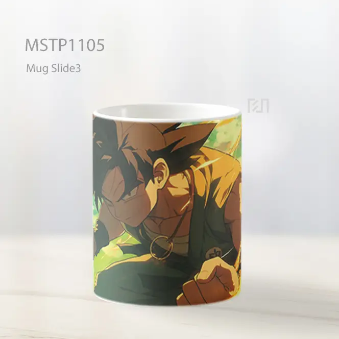 Goku Aura Hijau Fighter St Patricks Day Mug MSTP1105 - All-side / Desain