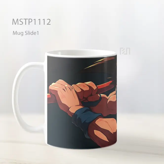 Goku Dengan Tongkat Ajaib Dbz Anime Mug MSTP1112 - All-side / Desain