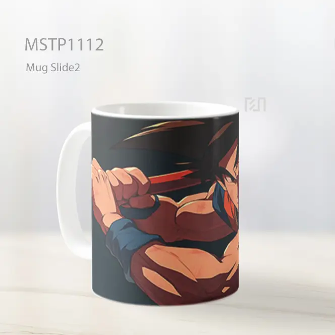 Goku Dengan Tongkat Ajaib Dbz Anime Mug MSTP1112 - All-side / Desain