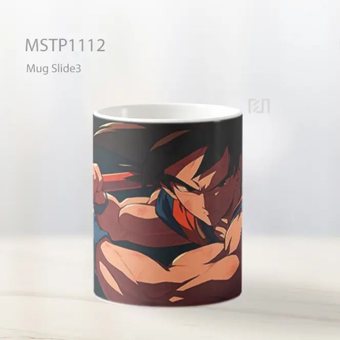 Goku Dengan Tongkat Ajaib Dbz Anime Mug MSTP1112 - All-side / Desain