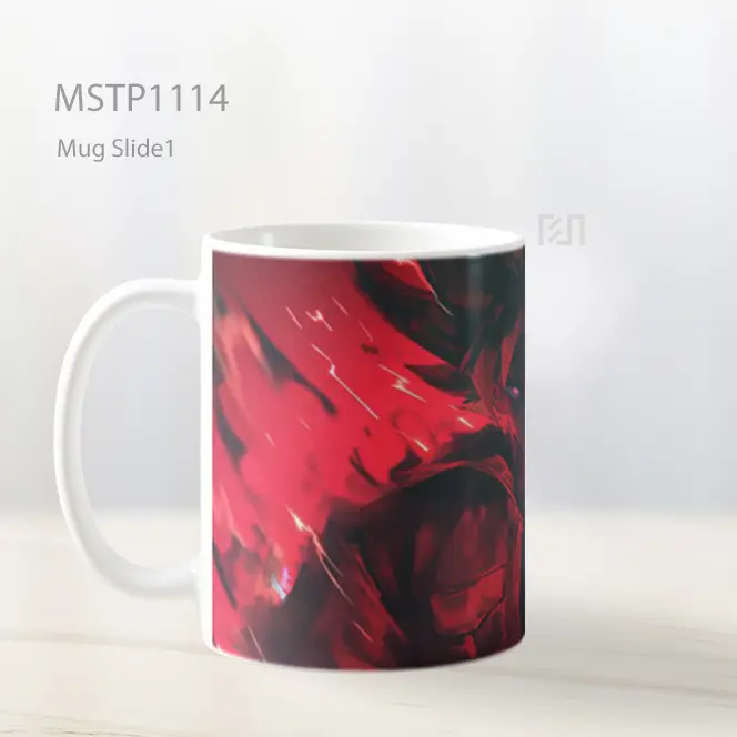 Goku Dragon Ball Aura Merah Mug MSTP1114 - All-side / Desain