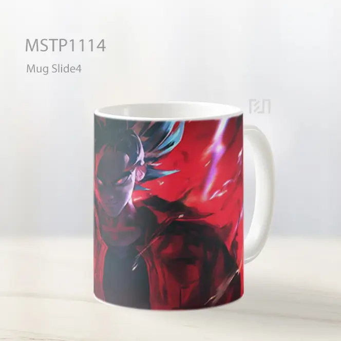 Goku Dragon Ball Aura Merah Mug MSTP1114