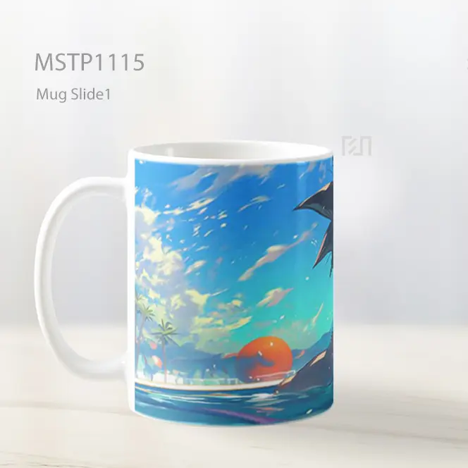 Goku Dragon Ball Bersenang Di Kolam Musim Panas Mug MSTP1115 - All-side / Desain