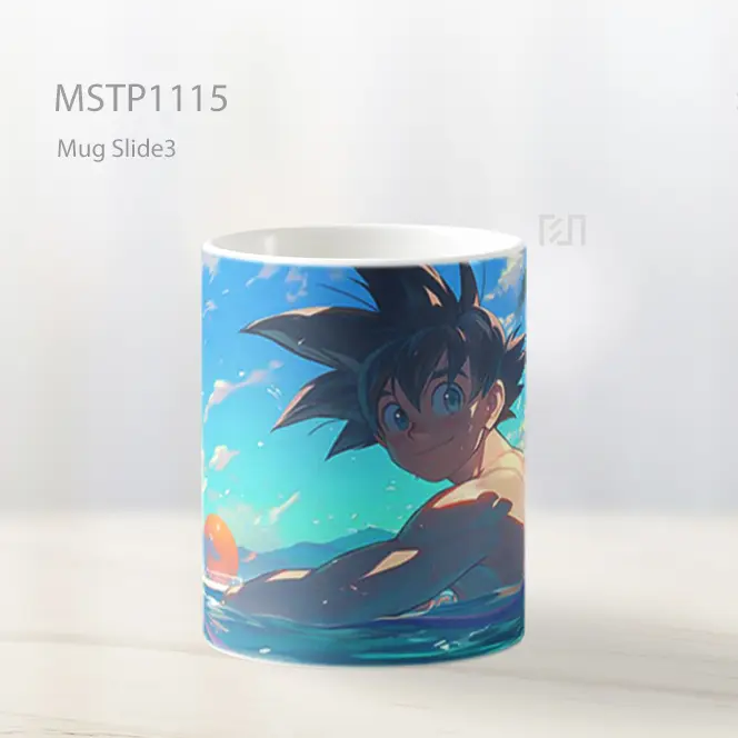 Goku Dragon Ball Bersenang Di Kolam Musim Panas Mug MSTP1115 - All-side / Desain