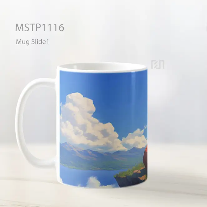 Goku Dragon Ball Gaya Klasik Mug MSTP1116 - All-side / Desain