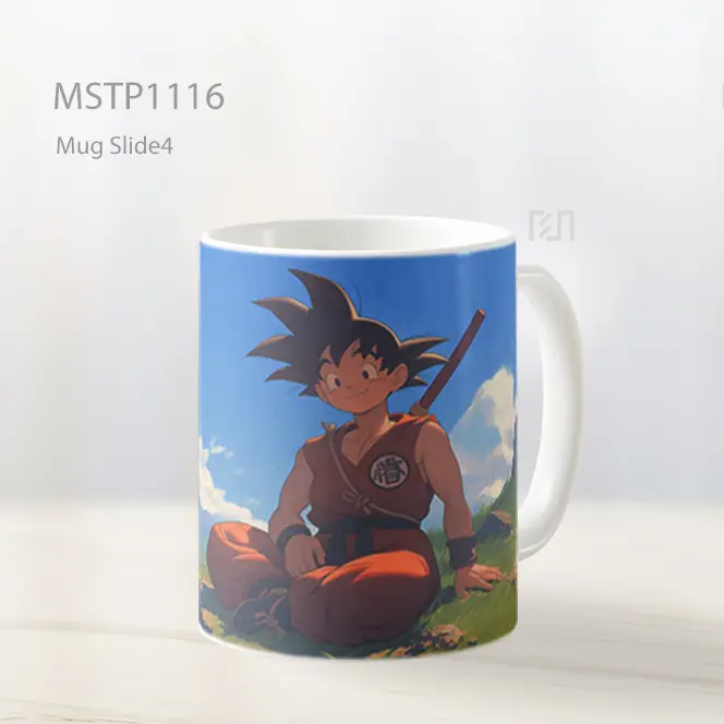 Goku Dragon Ball Gaya Klasik Mug MSTP1116
