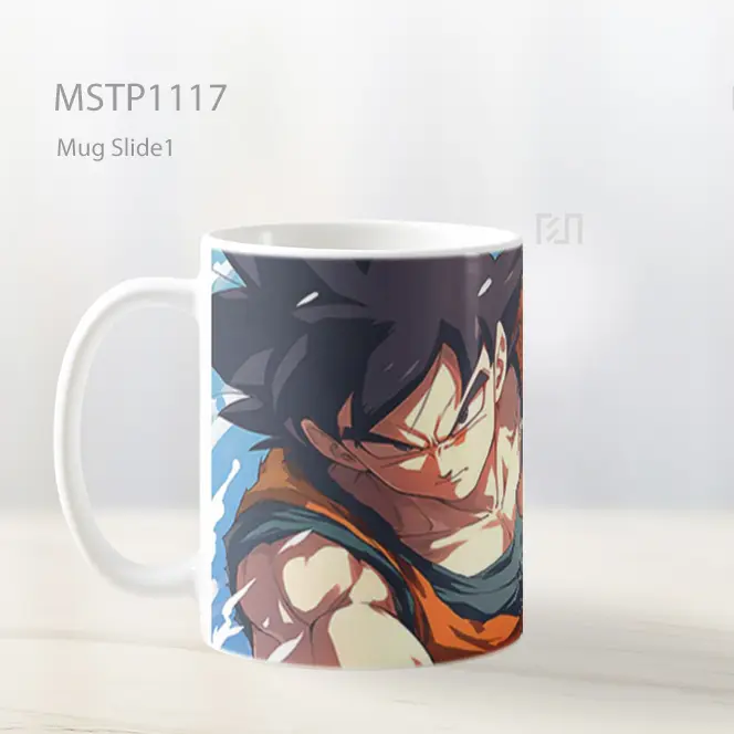 Goku Dragon Ball Kekuatan Ultrawide Mug MSTP1117 - All-side / Desain