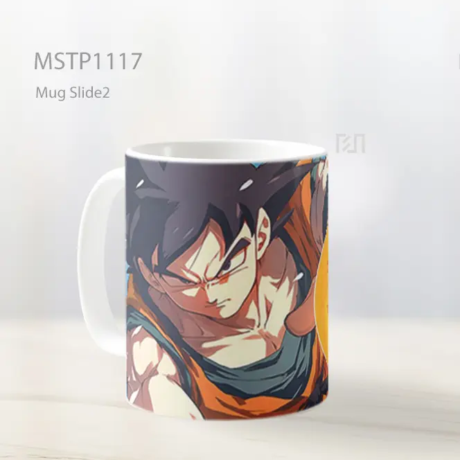 Goku Dragon Ball Kekuatan Ultrawide Mug MSTP1117 - All-side / Desain