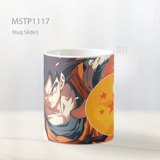 Goku Dragon Ball Kekuatan Ultrawide Mug MSTP1117 - All-side / Desain