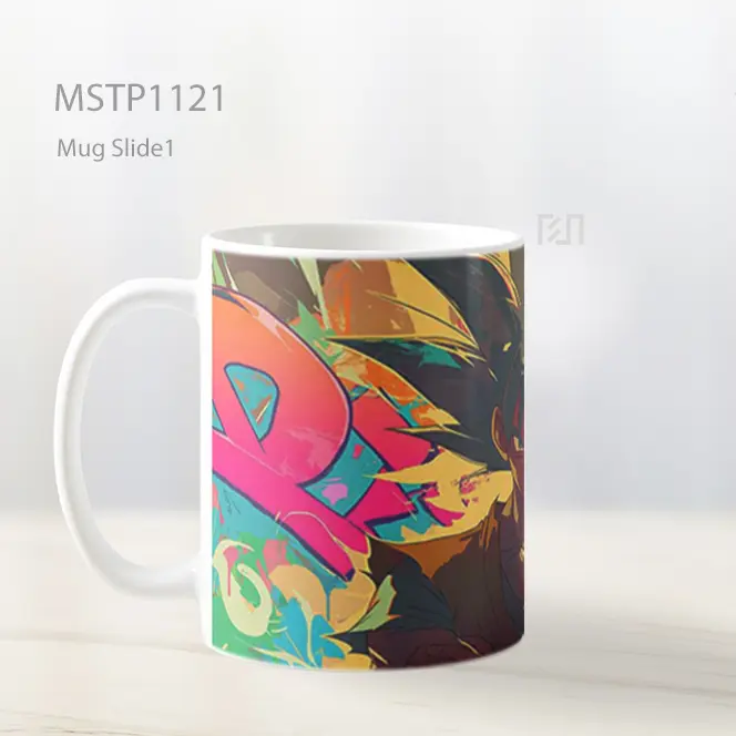 Goku Dragon Ball Z Graffiti Seni Mug MSTP1121 - All-side / Desain