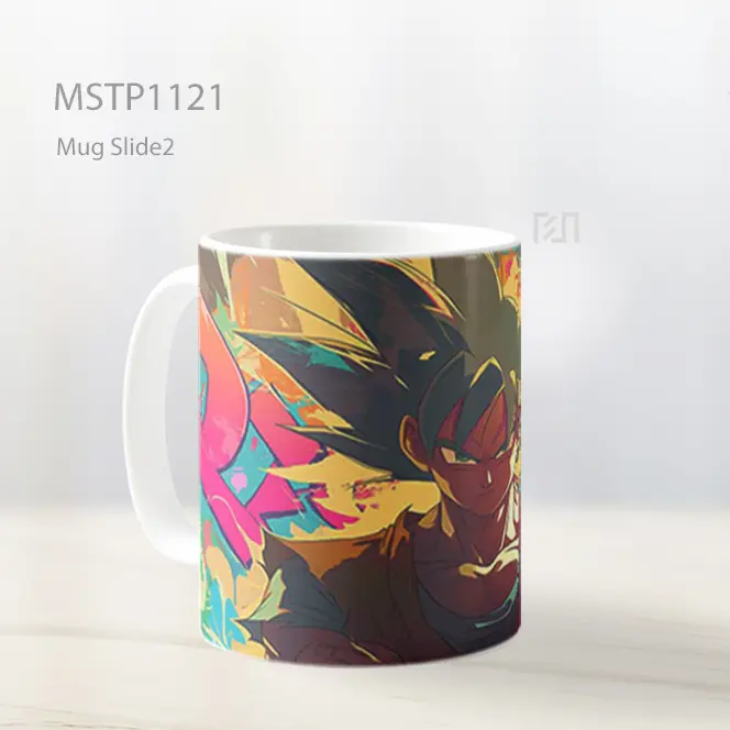 Goku Dragon Ball Z Graffiti Seni Mug MSTP1121 - All-side / Desain