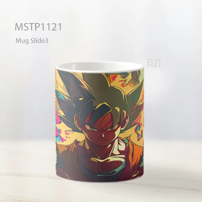 Goku Dragon Ball Z Graffiti Seni Mug MSTP1121 - All-side / Desain