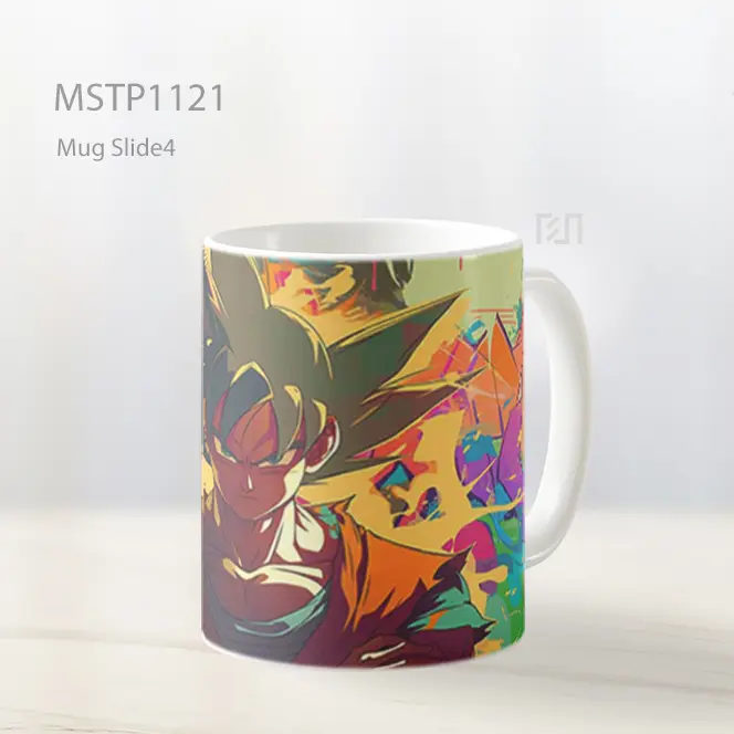 Goku Dragon Ball Z Graffiti Seni Mug MSTP1121