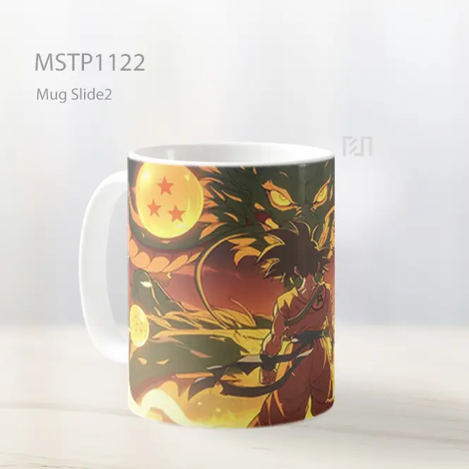 Goku Dragon Ball Z Harapan Shenron Mug MSTP1122 - All-side / Desain