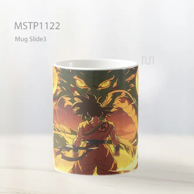 Goku Dragon Ball Z Harapan Shenron Mug MSTP1122 - All-side / Desain