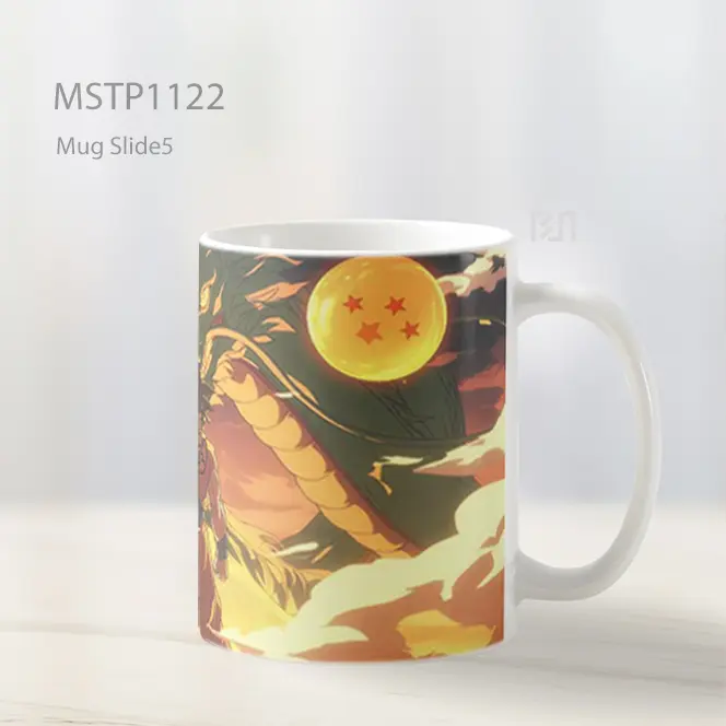 Goku Dragon Ball Z Harapan Shenron Mug MSTP1122 - All-side / Desain