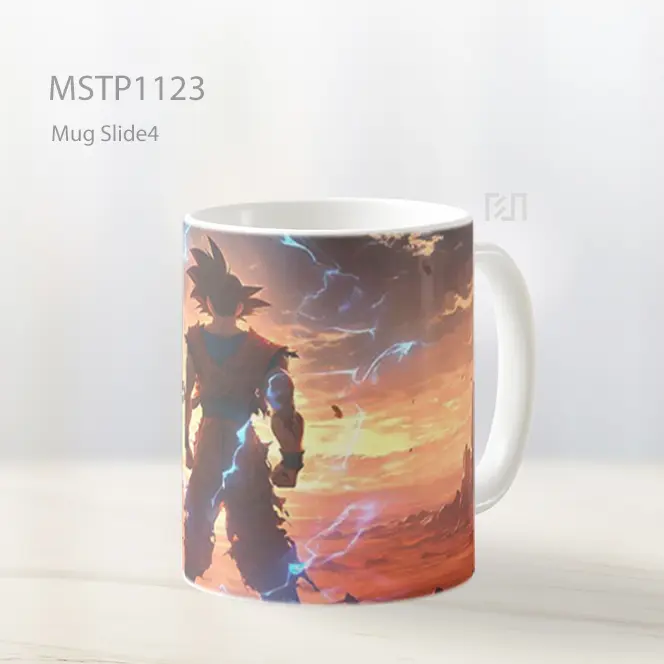Goku Dragon Ball Z Mengisi Ki Mug MSTP1123