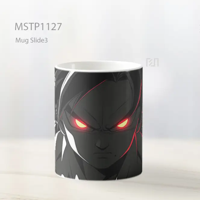 Goku Energi Merah Fokus Mug MSTP1127 - All-side / Desain