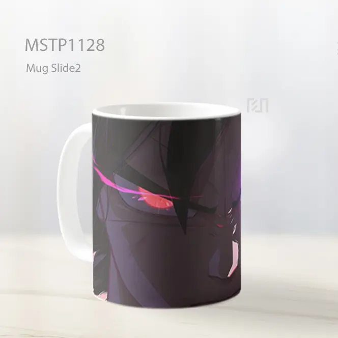 Goku Energi Merah Muda Mug MSTP1128 - All-side / Desain
