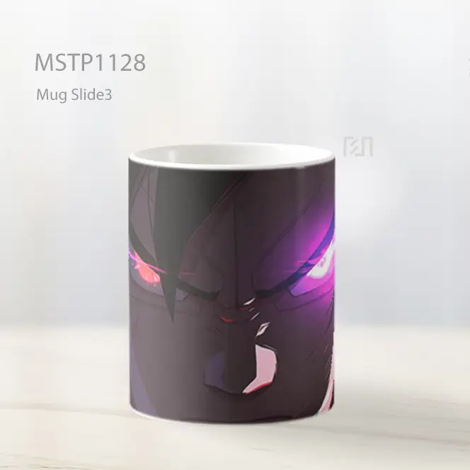 Goku Energi Merah Muda Mug MSTP1128 - All-side / Desain