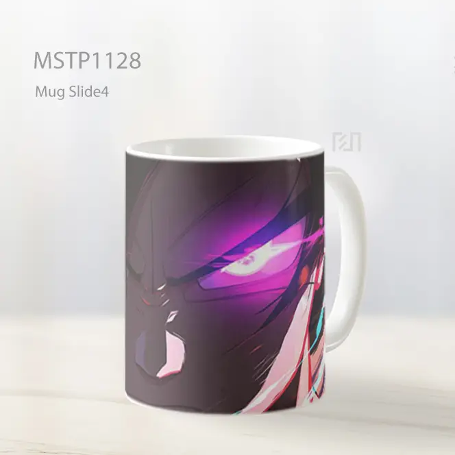 Goku Energi Merah Muda Mug MSTP1128