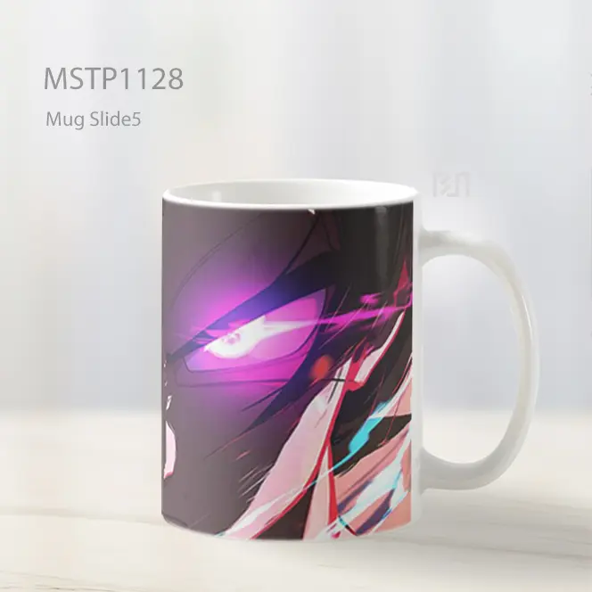 Goku Energi Merah Muda Mug MSTP1128 - All-side / Desain
