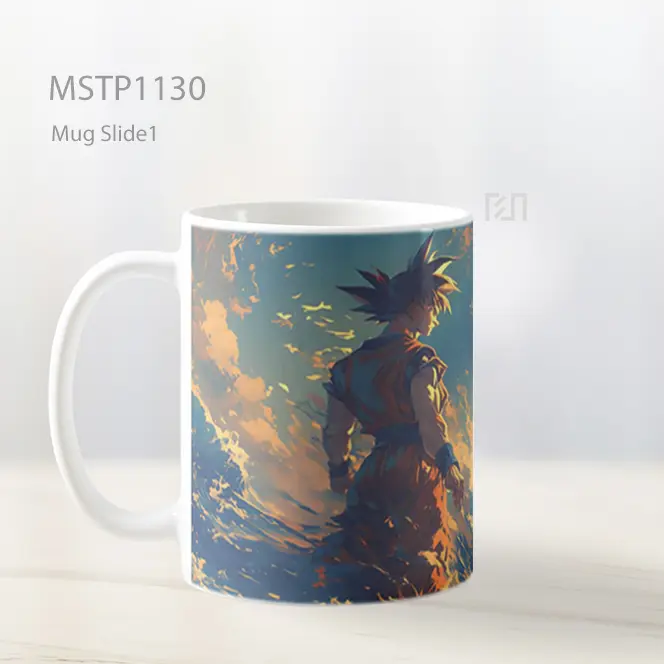 Goku Gaya Seni Mug MSTP1130 - All-side / Desain