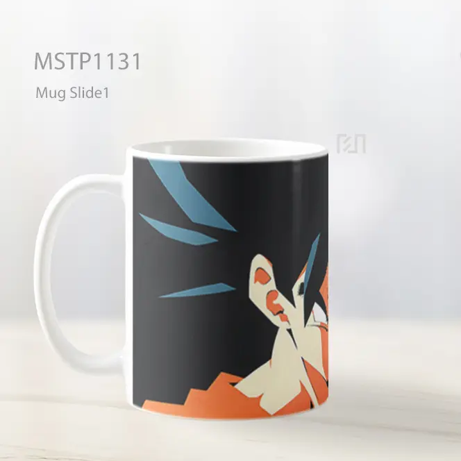Goku Hitam Marah Minimalis Mug MSTP1131 - All-side / Desain