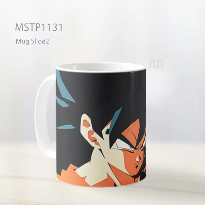 Goku Hitam Marah Minimalis Mug MSTP1131 - All-side / Desain