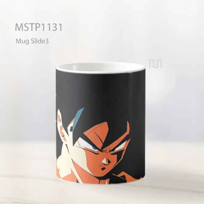 Goku Hitam Marah Minimalis Mug MSTP1131 - All-side / Desain
