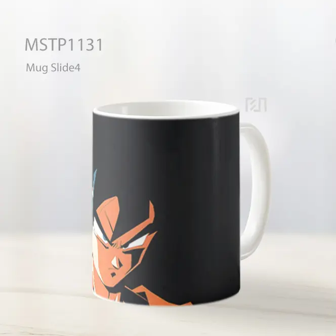 Goku Hitam Marah Minimalis Mug MSTP1131