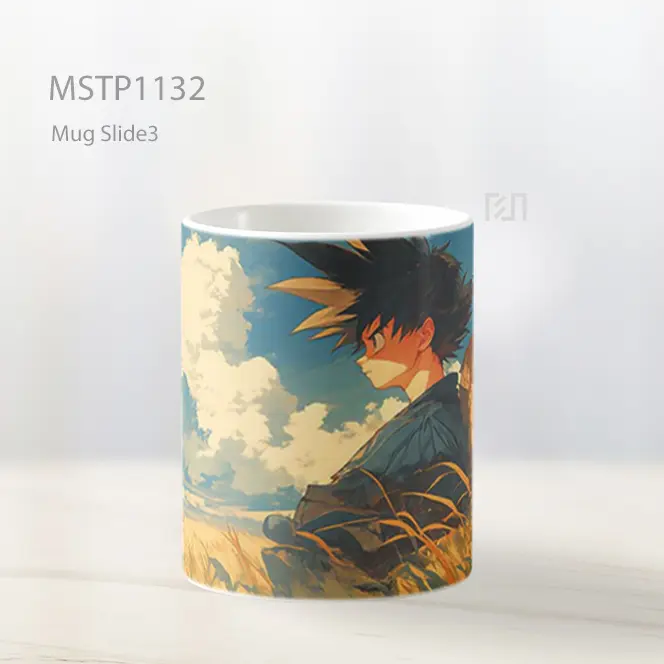 Goku In Field Anime Style Mug MSTP1132 - All-side / Desain
