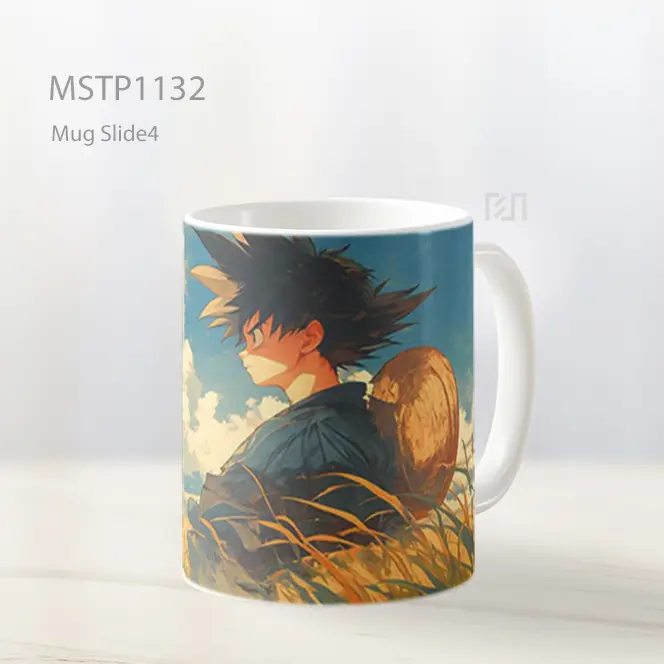 Goku In Field Anime Style Mug MSTP1132