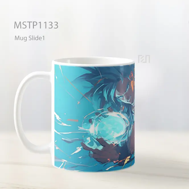 Goku Kekuatan Dragon Ball Z Mug MSTP1133 - All-side / Desain