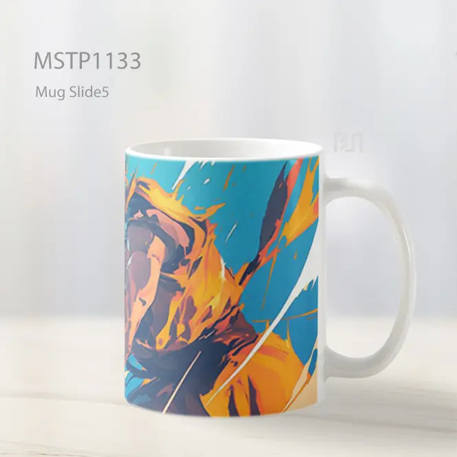 Goku Kekuatan Dragon Ball Z Mug MSTP1133 - All-side / Desain