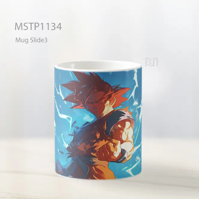 Goku Ledakan Energi Mug MSTP1134 - All-side / Desain