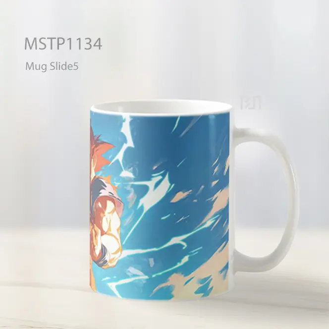 Goku Ledakan Energi Mug MSTP1134 - All-side / Desain