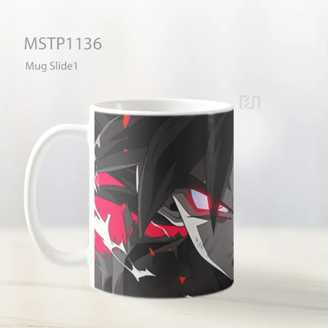 Goku Mata Gelap Bersinar Mug MSTP1136 - All-side / Desain